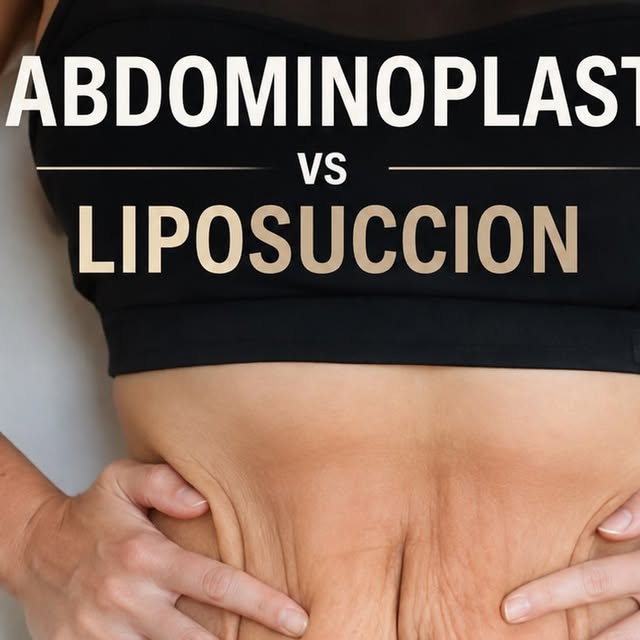 Abdominoplastie vs liposuccion : deux techniques, deux indications