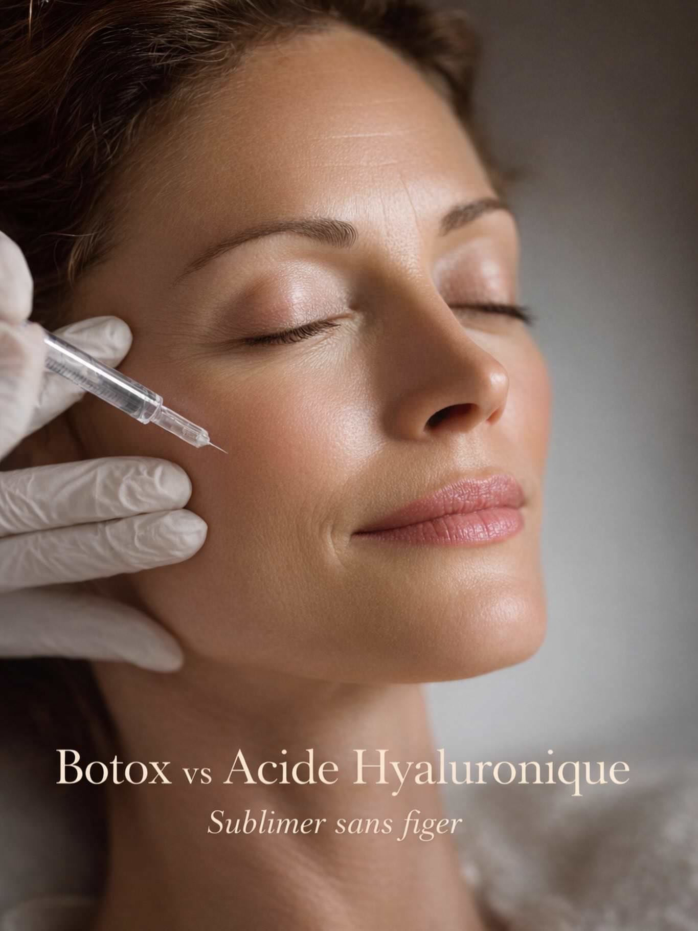 Acide hyaluronique injections esthétiques