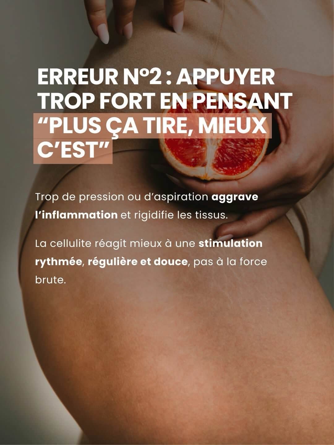 Cellulite erreur 2 : régimes drastiques