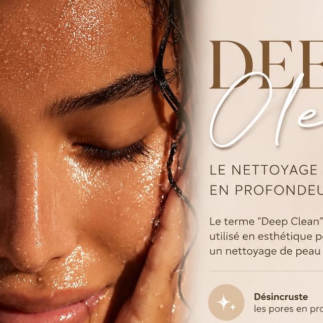 Deep Clean nettoyage peau profondeur pores impuretés éclat soin esthétique