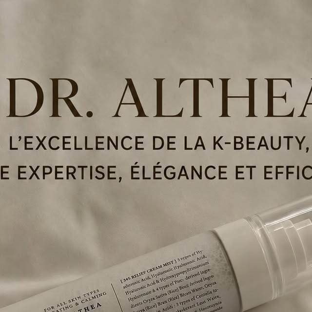 Dr. Althea, marque de skincare coréen premium
