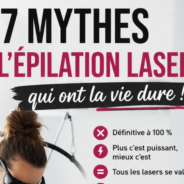 Idées reçues sur l'épilation laser