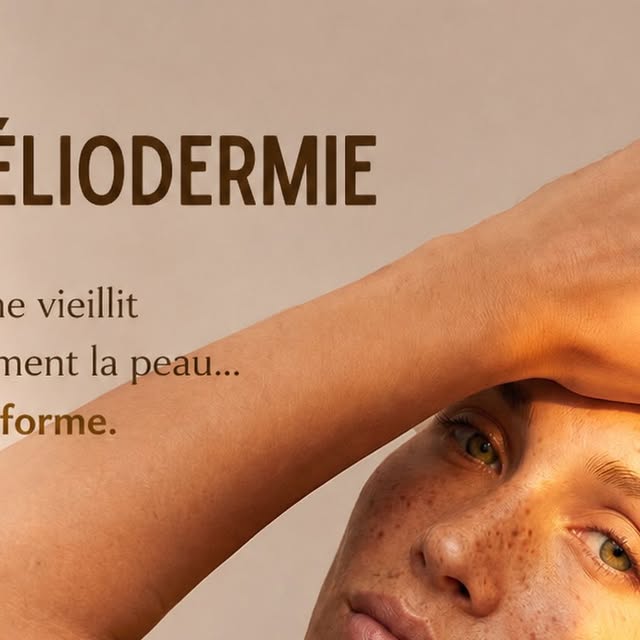 Héliodermie, photo-vieillissement causé par le soleil