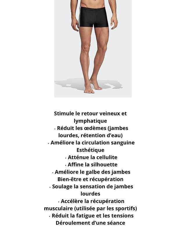 Pressothérapie homme — récupération sportive