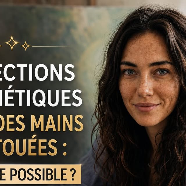 Injections esthétiques mains tatouées précautions