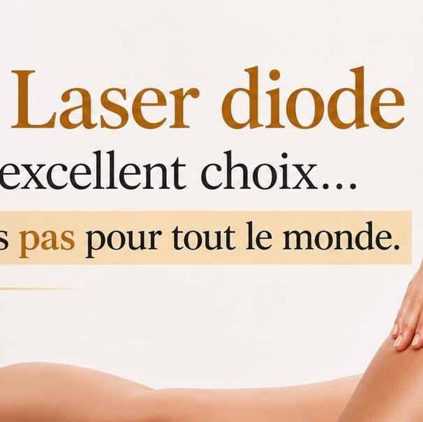 Épilation au laser diode 808 nm