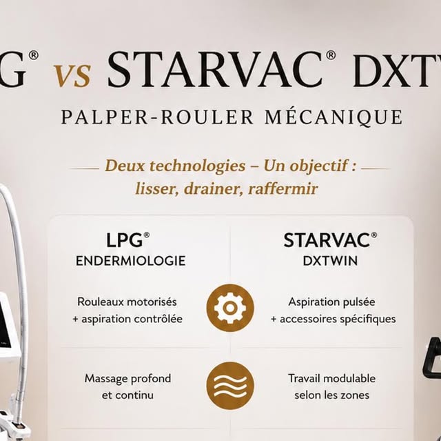 LPG Starvac DXTWIN palper-rouler mécanisé comparatif