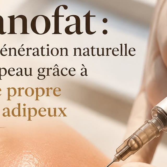 Traitement Nanofat pour la régénération de la peau