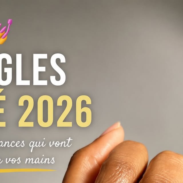 Ongles été 2026 tendances couleurs nail art manucure