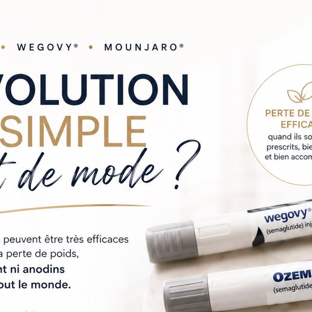Traitements GLP-1 et perte de poids