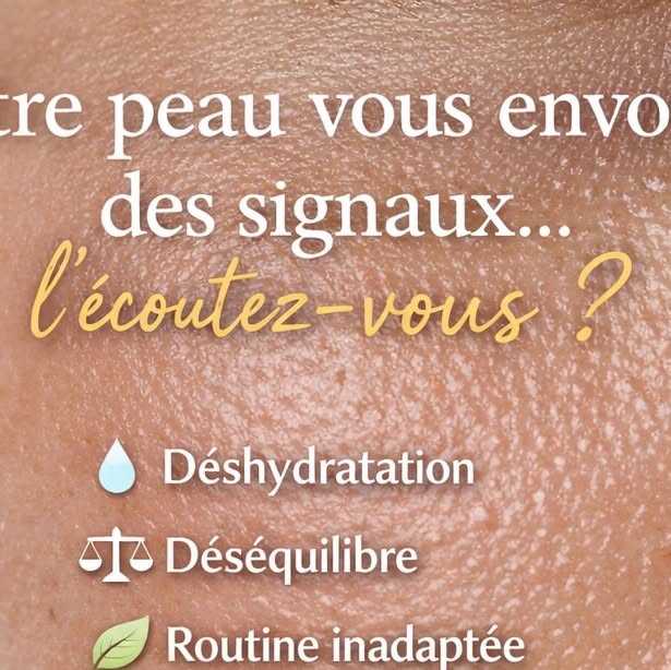 Peau signaux tiraillements brillance diagnostic