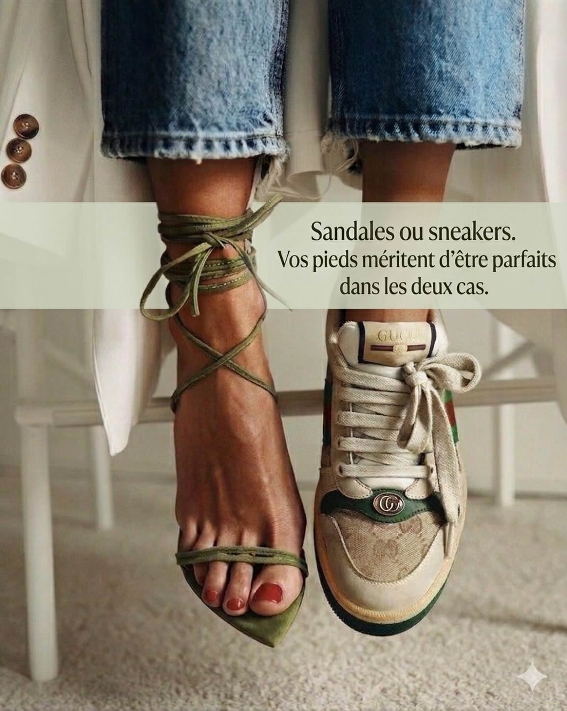 Pédicure soins pieds esthétique santé
