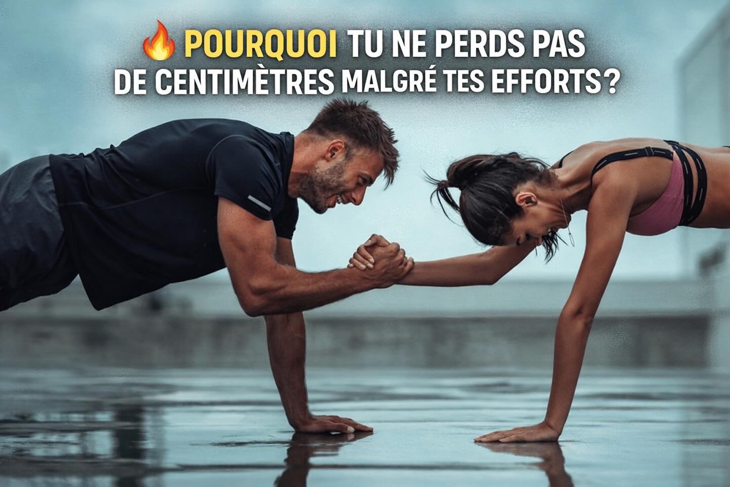 Femme cherchant des solutions pour perdre des centimètres malgré ses efforts sportifs